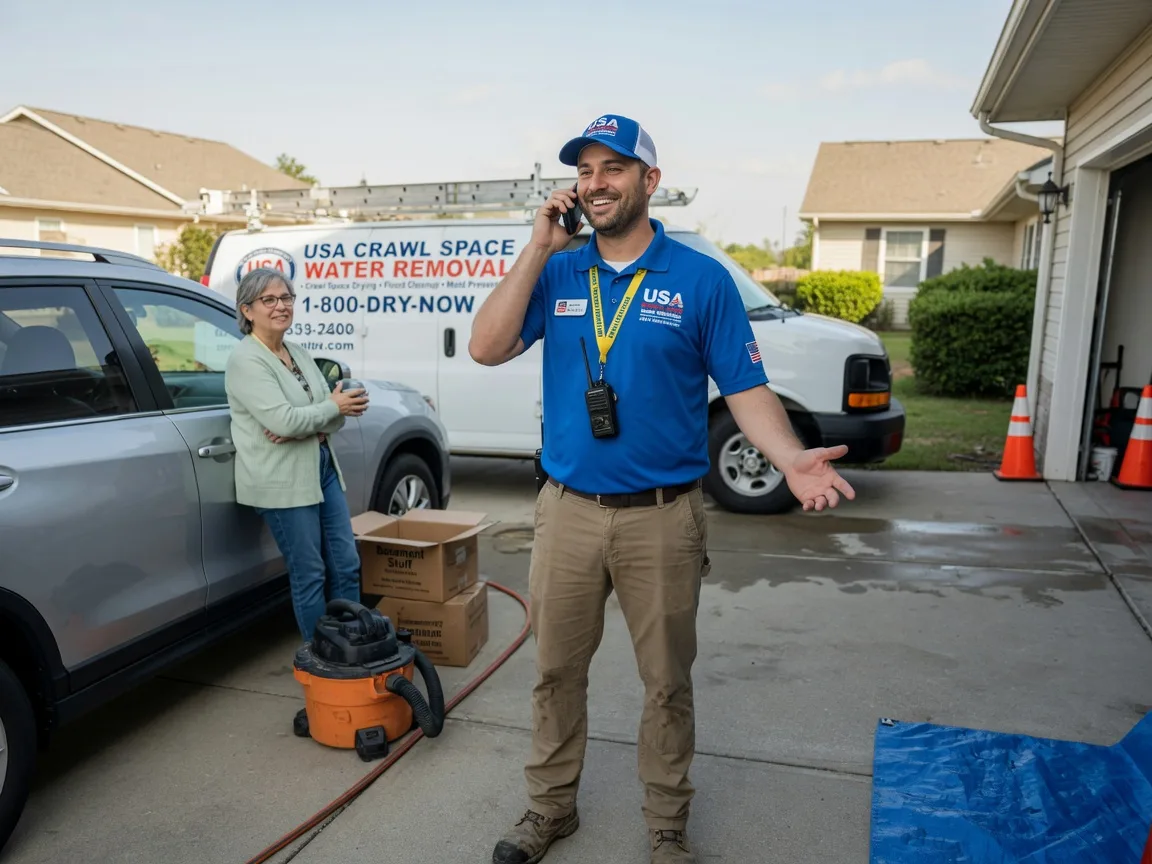 Crawl Space Water Removal Senoia, GA FAQs